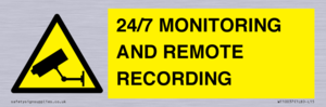 24/7 MONITORING AND REMOTE RECORDING